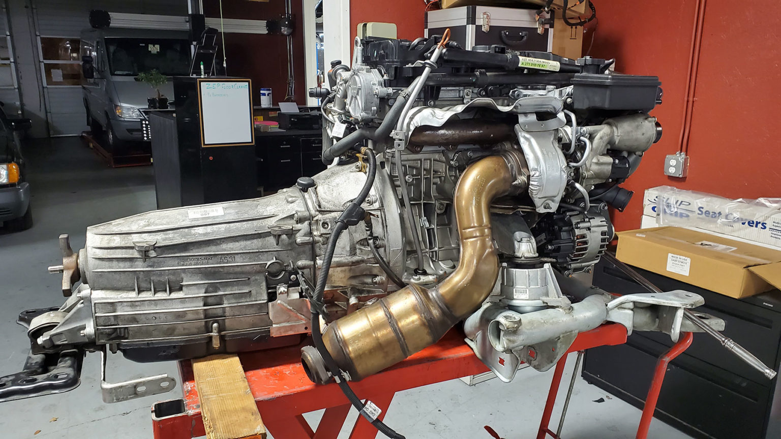 2012 Mercedes Benz C250 Engine TopEnd Rebuild German Formula Auto